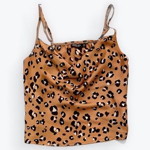 Nasty Gal Top | Satin Cowl Neck | Size 6